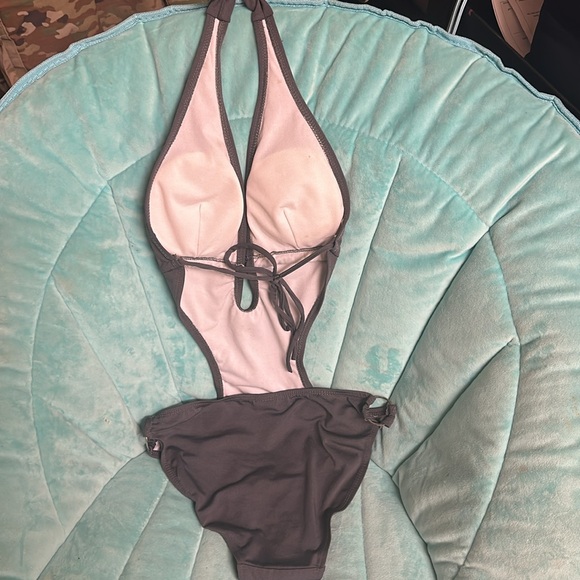 Grey Tankini - Picture 2 of 2